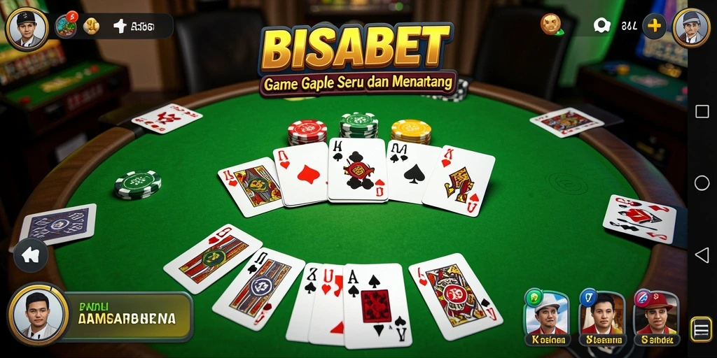 Tampilan gameplay BISABET yang seru dan interaktif.