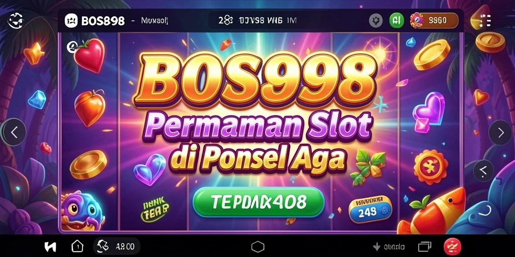 Screenshot gameplay slot BOS898 yang menarik dan penuh warna.