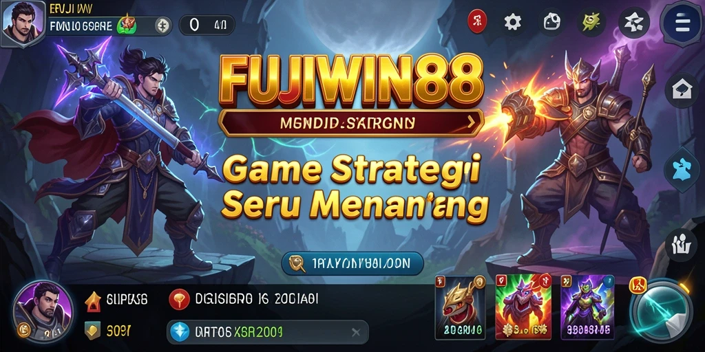 Tampilan gameplay FUJIWIN88 yang menantang dan seru.