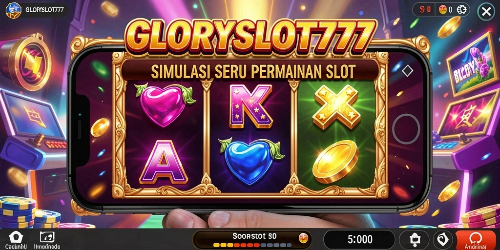 Tampilan menarik dari gameplay GLORYSLOT777 yang memikat.