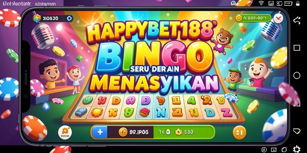 Screenshot utama game Bingo yang menampilkan gameplay menarik dari HAPPYBET188.