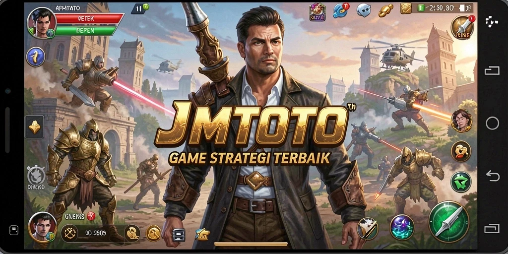 Screenshot JMTOTO menunjukkan aksi gameplay strategi yang mendebarkan.