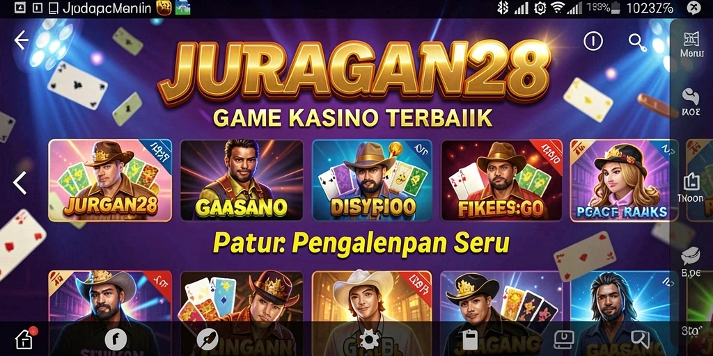 Tampilan gameplay Kasino JURAGAN28 yang memukau dan mengasyikkan.