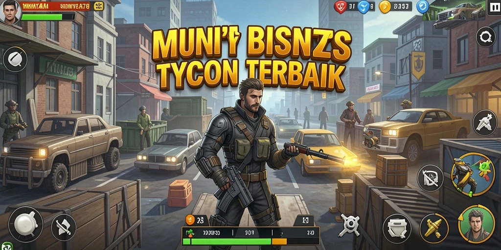 Tampilan gameplay MENYALA78 yang menarik dan mendetail dalam simulasi bisnis.