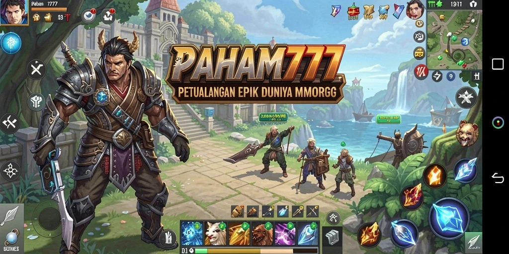Screenshot gameplay <strong>PAHAM777</strong> menunjukkan aksi petualangan yang menegangkan.