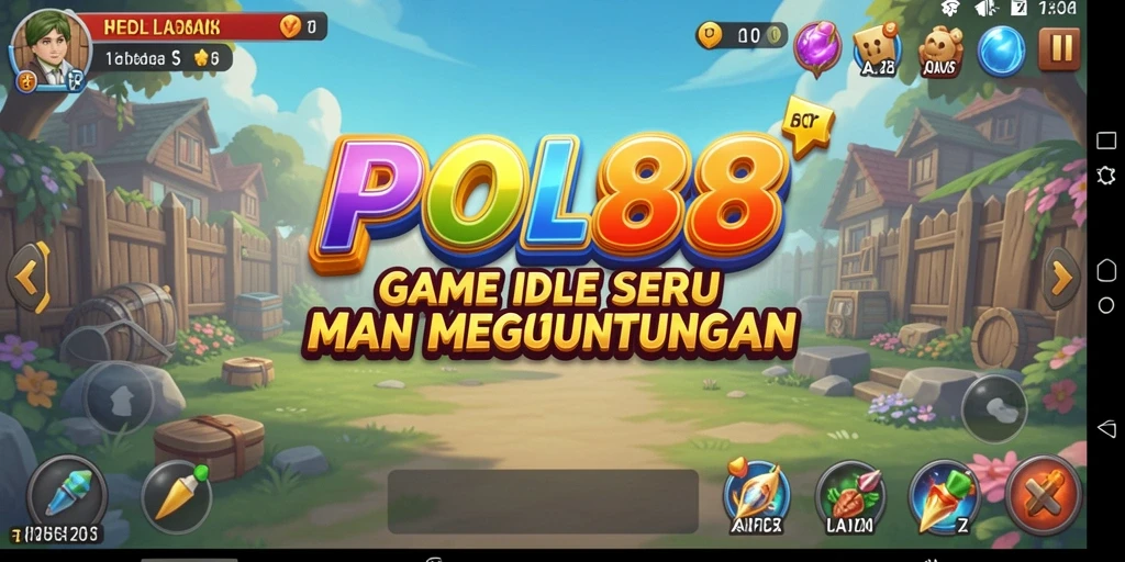 Tangkapan layar gameplay POL88 yang menampilkan aksi Idle yang mendebarkan.