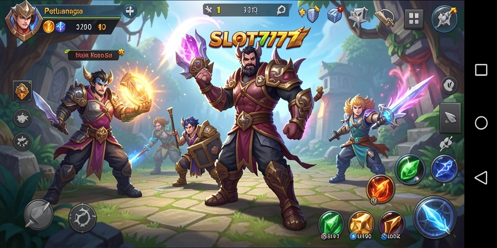 Tampilan menarik dari gameplay RPG SLOT777 yang penuh aksi.
