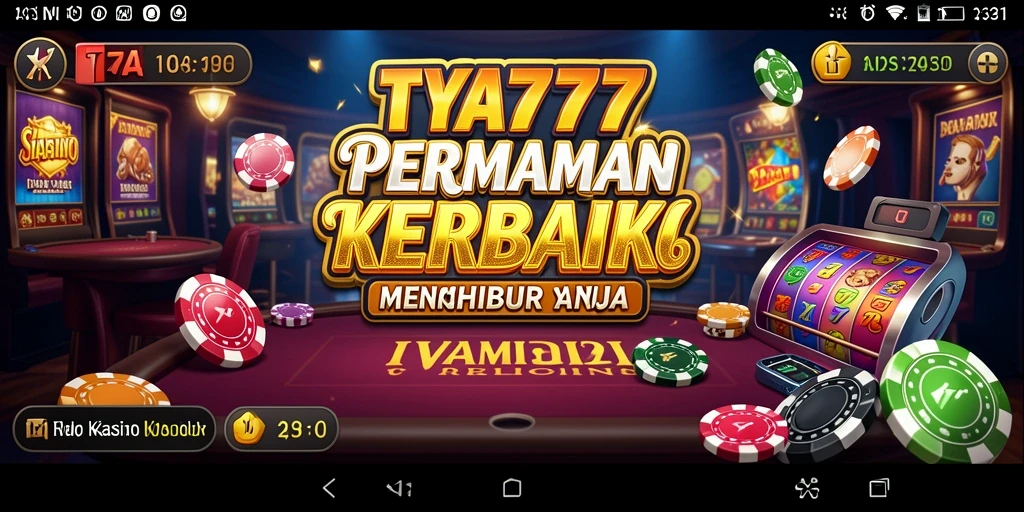 Gameplay TYA777 yang memukau dengan visual kasino yang nyata.